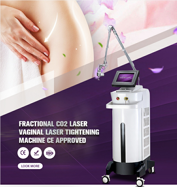 Máquina de ajuste vaginal fraccionaria del retiro de la cicatriz del acné del laser del CO2 fraccionario